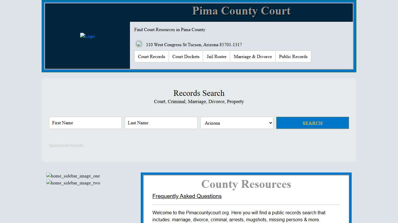 Pima County Court | Records Search